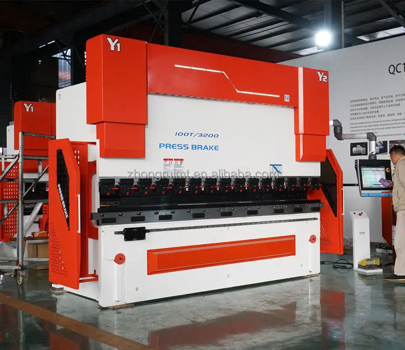 110 Ton 3200 Mm 7 Axis Cnc Press Brake Delem Da66t Da69t Cnc System 110 Ton 3200 Mm 7 Axis Cnc Press Brake Delem Da66t Da69t Cnc System