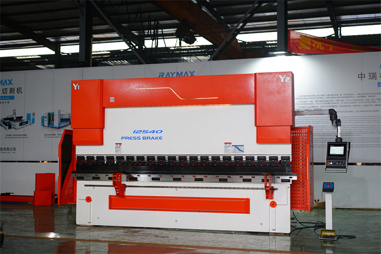 125t 2500mm 4 축 Da53t 시스템 CNC 수압기 브레이크 기계