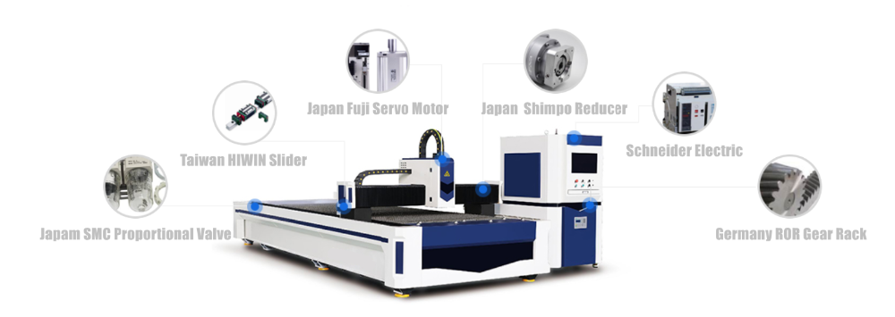 1390 Cədvəl Tipi Raycus Power Dual Head Lazer Kəsmə Maşını