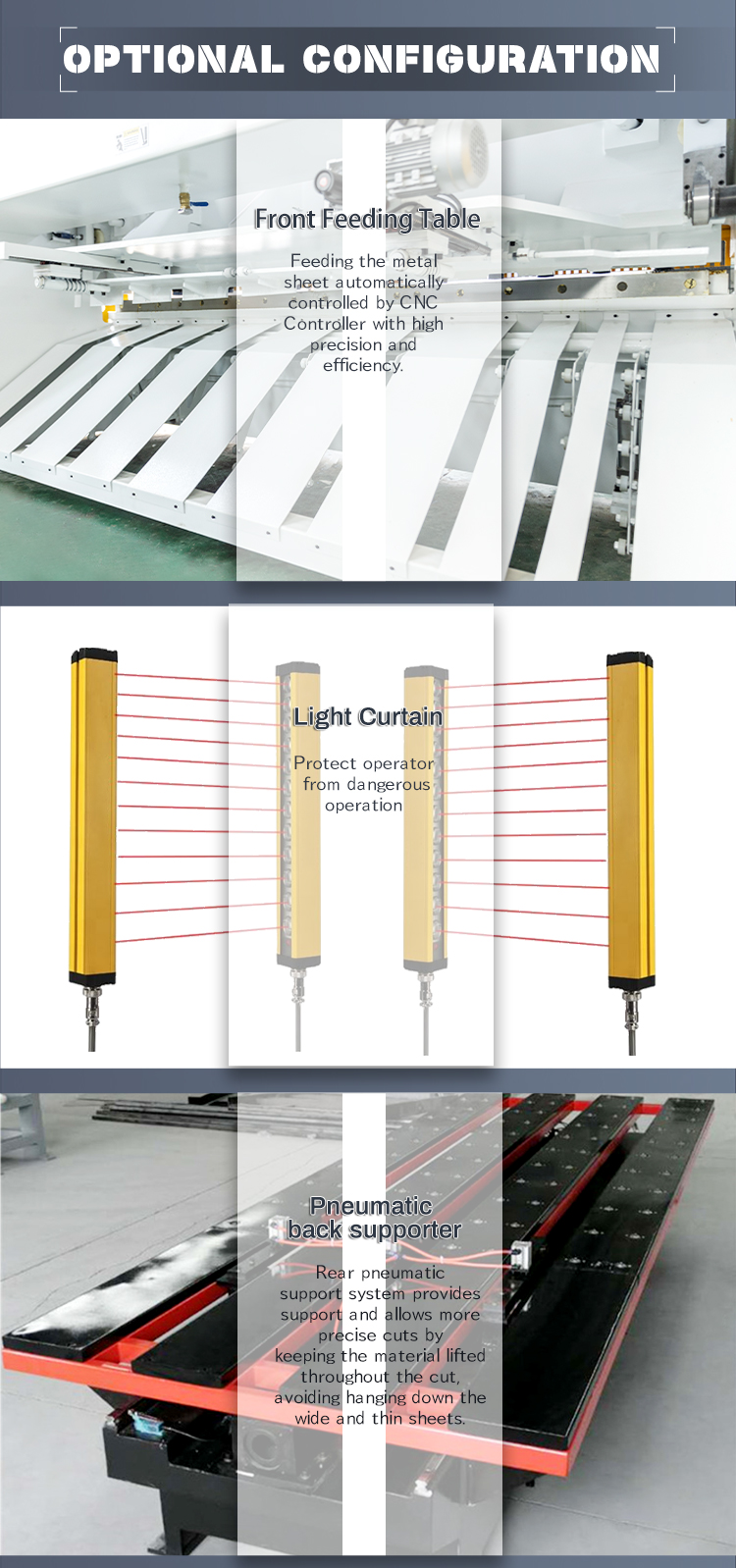 16 毫米 6 米鋼板數控液壓剪板機