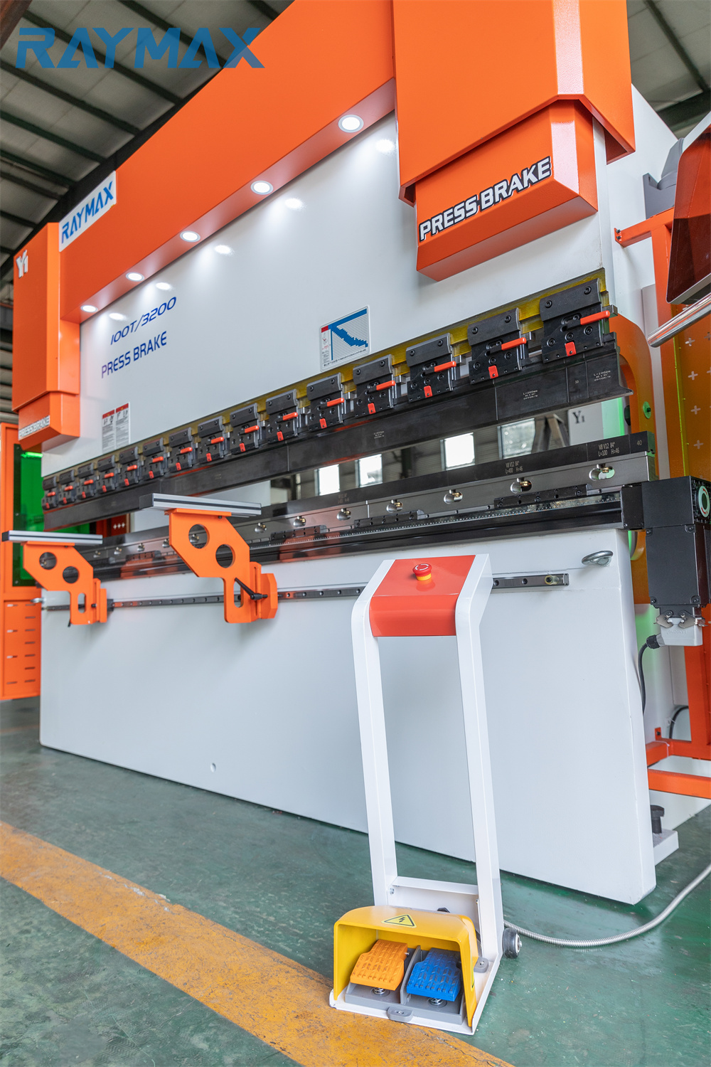 Μηχανή φρένων πρέσας πλάκας 3,2m Cnc Hydraulic Bender Plate