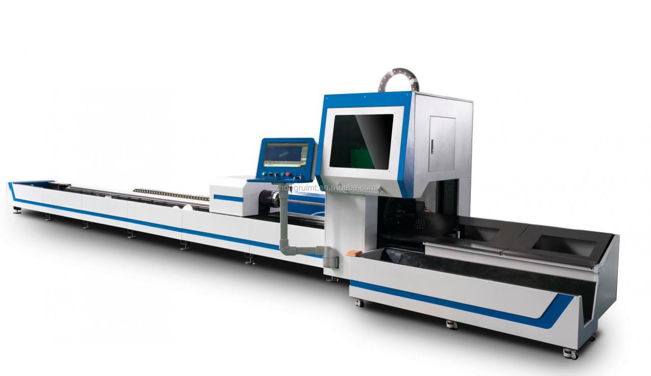 Màquina de tall làser de tub de fibra de metall de 3 metres de 3000 watts Màquina de tall làser de tub de fibra de metall de 3 metres de 3000 watts