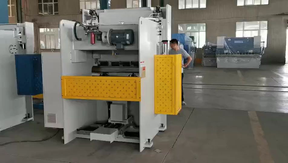 Máquina de dobra de chapa metálica servo-cnc hidráulica de 4 eixos