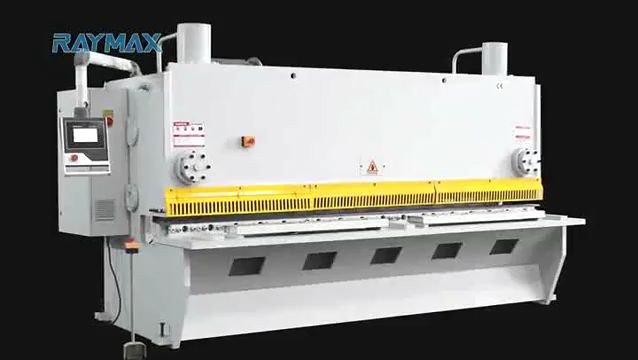 מכונות חיתוך גיליוטינה הידראולית 4 מ"מ X 3200 צלחת פלדה