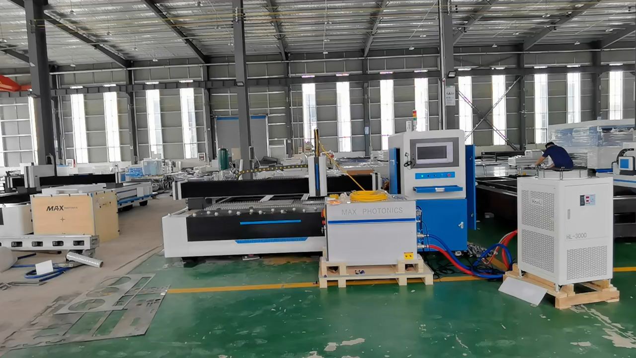 מכונת חיתוך לייזר Cnc מותאמת אישית חותך לייזר סיבי מתכת
