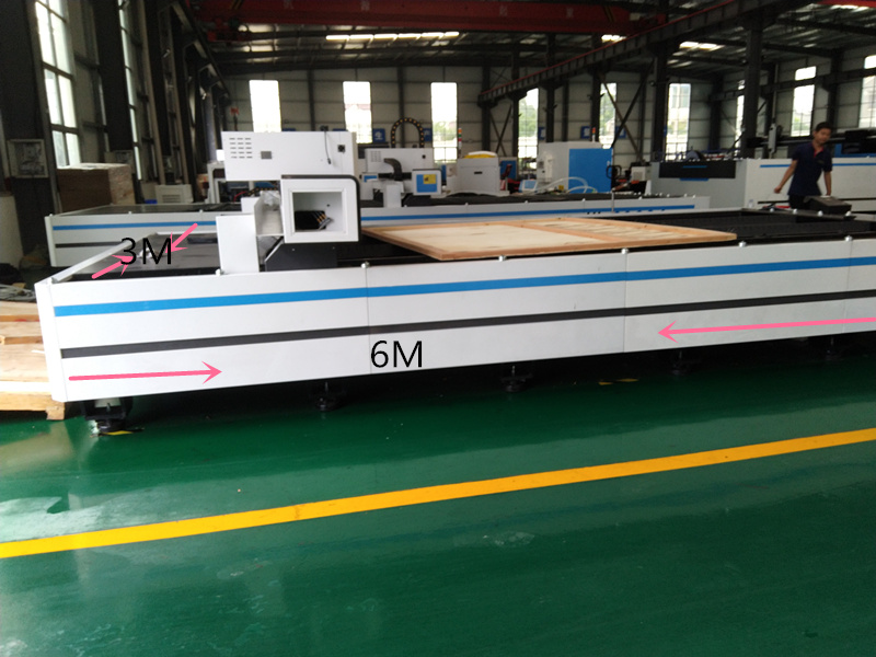 Polad Alüminium Levha üçün Cnc Fiber Lazer Kesici Maşın