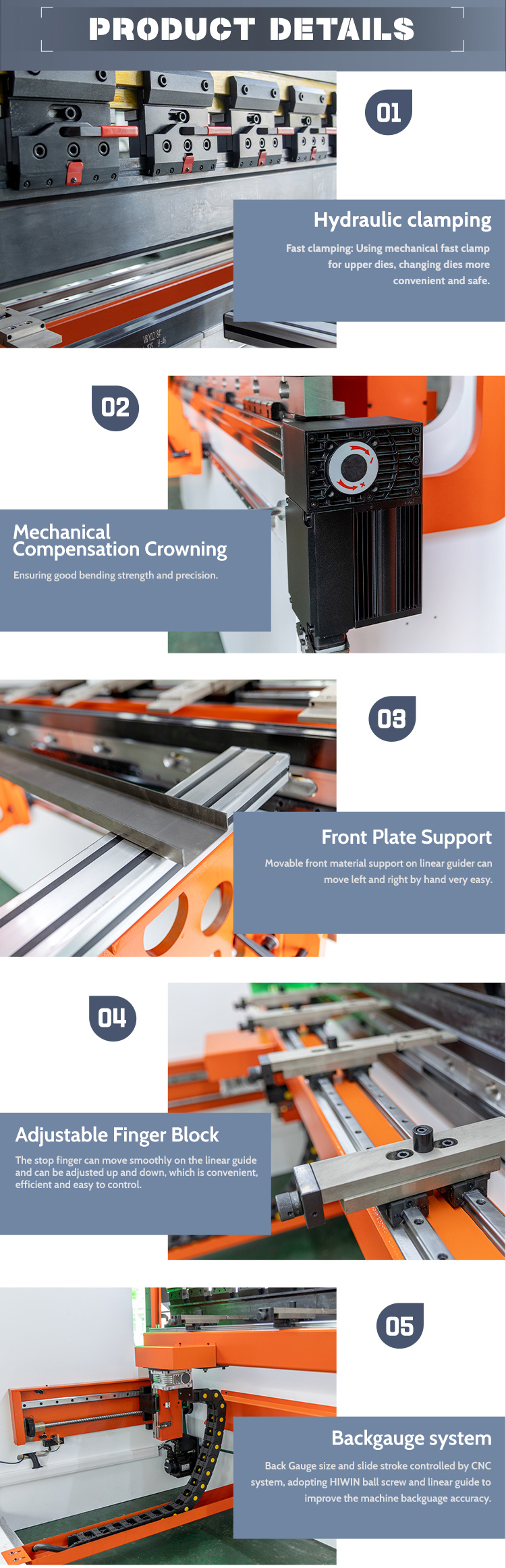 판금 구부리기를 위한 잡종 전기 자동 귀환 제어 장치 Cnc 압박 브레이크 판금 구부리기를 위한 잡종 전기 자동 귀환 제어 장치 Cnc 압박 브레이크