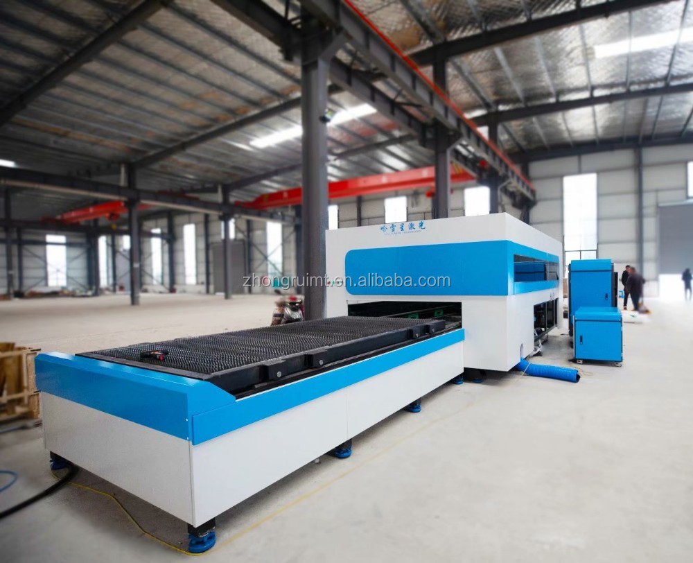 Paslanmayan polad üçün sənaye 1000 Watt lazer kəsmə maşını Paslanmayan polad üçün sənaye 1000 Watt lazer kəsmə maşını