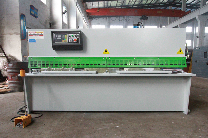 Màquina de cisalla de guillotina d'acer inoxidable d'alumini de metall industrial