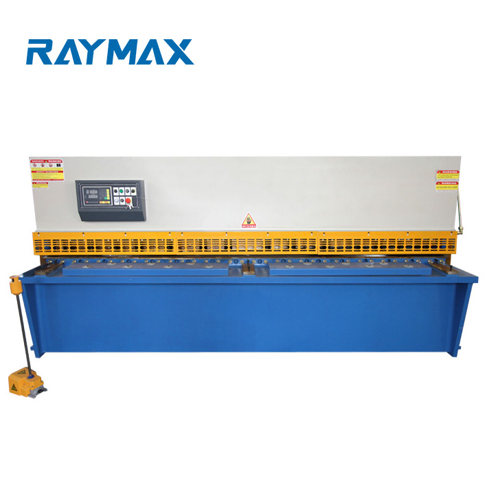 Maks 6mm Kəsmə Qalınlığı Nc Hidravlik Swing Beam Kəsmə Maşınları