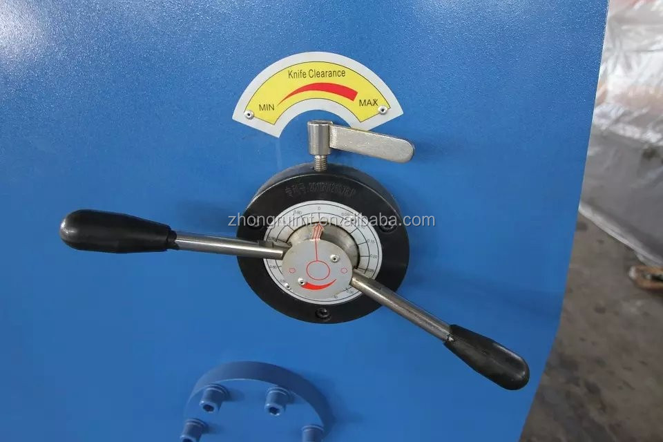 Maks 6mm Kəsmə Qalınlığı Nc Hidravlik Swing Beam Kəsmə Maşınları