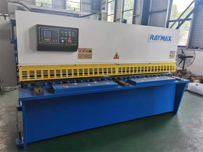 Maks 6mm Kəsmə Qalınlığı Nc Hidravlik Swing Beam Kəsmə Maşınları