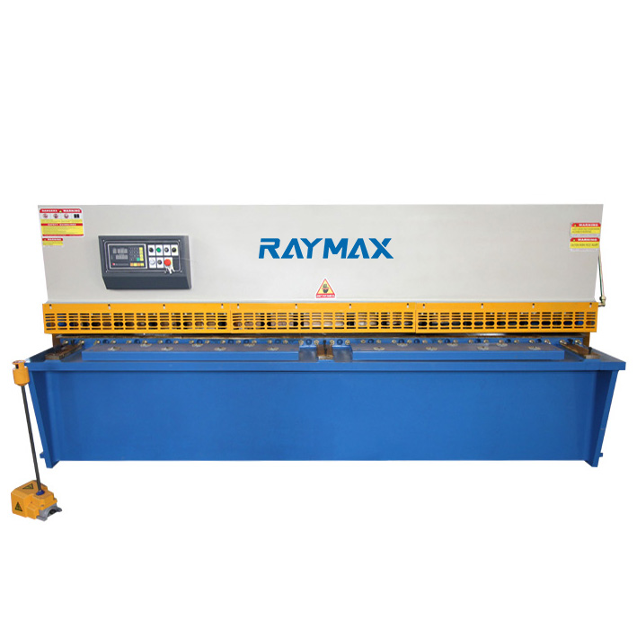 Maks 6mm Kəsmə Qalınlığı Nc Hidravlik Swing Beam Kəsmə Maşınları