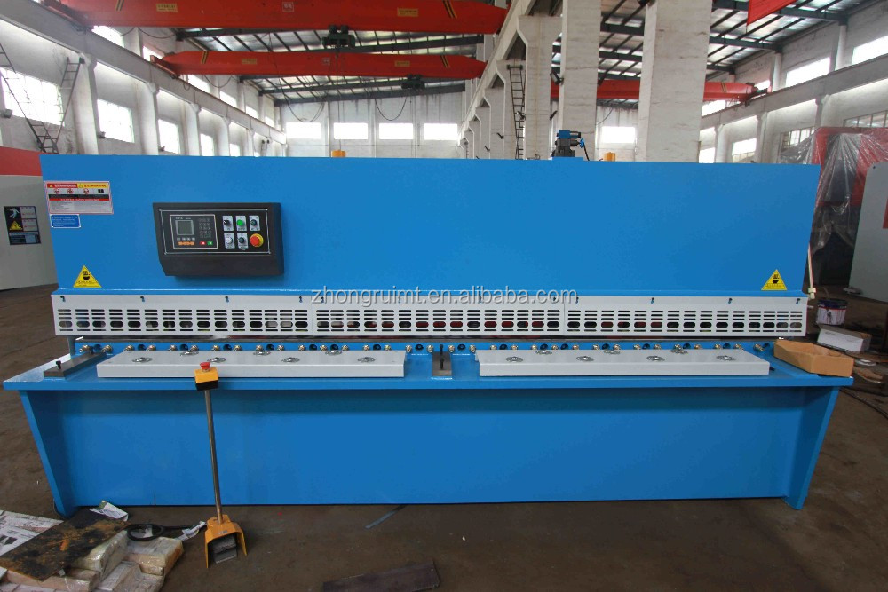 Qc12k-16x2500 Paslanmayan Polad Plitələr Kəsmə Makinası Cnc